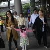 Aishwarya Rai Bachchan with daughter snapped at airport