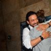 Deepika Padukone hugs Irrfan Khan at the special screening of 'Madaari'
