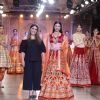 Actress Divya Khosla Kumar at Day 3 of FDCI India Couture Week