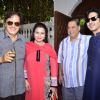 Sanjay Khan, Poonam Dhillon, David Dhawan and Zayed Khan at Akbar Khan's Get together party!