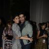 Pernia Qureshi with Manish Malhotra at Day 3 of FDCI India Couture Week