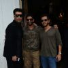 Karan Johar, Ritesh Sidhwani and Farhan Akhtar at Promo shoot of 'Baar Baar Dekho'