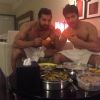 Varun Dhawan : Varun Dhawan and John Abraham bonding over food