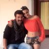 Sunny Deol : Ameesha Patel and Sunny Deol on the sets of bhaiyaji superhit film