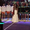 Chitrangda Singh : Chitrangda Singh Sings National Anthem at 'Pro Kabaddi'