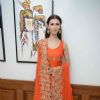 Claudia Ciesla at the Press confrence of Luv Kush biggest Ram Leela at Constitutional Club
