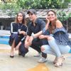 Akshay Kumar, Ileana D'Cruz and Esha Gupta Promotes 'Rustom'