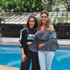 Ileana D'Cruz and Esha Gupta Promotes 'Rustom'