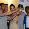 Celebs clicking selfie at Trailer launch of 'Freaky Ali'