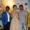 Amy Jackson, Sohail Khan and Nawazuddin Siddiqui at Trailer launch of 'Freaky Ali'