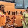 Juhi Chawla Mehta inaugurates the Mumbai Darshan Bus
