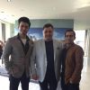 Rishi Kapoor : Fawad Khan,Rishi Kapoor and Shakun Batra at Melbourne film Festival