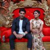 Gurmeet Choudhary & Debina Bonnerjee Choudhary with Colors TV Shoots for a 'Couple Special' Episode
