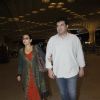 Vidya Balan snapped with Siddharth Roy Kapur at Airport