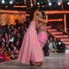 Helly Shah and Jacqueline Fernandes hugs on sets of 'Jhalak Dikhlaa Jaa'