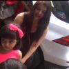 Aishwarya Rai Bachchan with her Daughter at Vidya's kids Bday Bash
