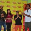 Riteish Deshmukh, Krishika Lulla and Ravi Jadhav at Launch of the song 'Bappa Tu' of film Banjo