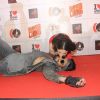 Tamannaah Bhatia kisses Ranveer Singh at promotions of 'Ranveer Ching Returns' at Gaitey Galaxy Thea