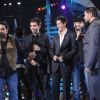 Shaan : Sharukh Khan and Karan Johar cheering the Captains of Music ka Maha Muqqabla