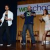 Tiger Shroff, Jacqueline Fernandes and Nathan Jones performs dance at Promotion of 'A Flying Jatt'