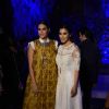 Sophie Choudry and Neha Dhupia at Lakme Fashion Week Winter Festive 2016- Day 1