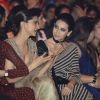 Lets talk! Deepika Padukone and Karisma Kapoor at Grand Finale of Lakme Fashion Show 2016