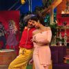 Shilpa Shetty and Sunil Grover dances at Promotion of 'Super Dancer' on set of The Kapil Sharma Show