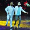 Prabhu Dheva dances with Mugur Sundar at Promotion of film 'Tutak Tutak Titiya' on Dance Plus 2
