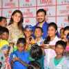 Vivek Oberoi and Jacqueline Fernandes at Celebrates Birthday with NGO Kids