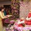 Salman's Sister Shweta Rohira at Salman Khan's Ganesh Utsav 2016