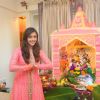 Hrishitaa Bhatt : Hrishita Bhatt welcomes Eco friendly Lord Ganesha