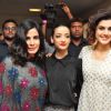 Actors Taapsee Pannu and Kirti Kulhari at Press Meet of the film 'Pink'