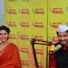 Shreyas Talpade and Manjari Fadnis Promotes 'Wah Taj' at Radio Mirchi Studio