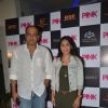 Ashutosh Gowarikar and Sunita Gowariker at Special screening of Film 'Pink' at Sunny Super Sound