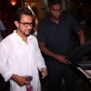 Aamir Khan snapped outside a spa