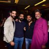 Kapil Dev, Angad Bedi and Shoojit Sircar at Premiere of PINK in Delhi