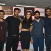 Purab Kohli, Shraddha Kapoor, Farhan Akhtar and Arjun Kapoor at Music Launch of 'Rock On 2'
