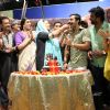 Celebs at Shabana Azmi's birthday bash on the sets of Amma
