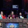 Anurag Basu : Ajay Devgn with Shilpa Shetty, Anurag Basu and Geeta Kapur at Super Dancer