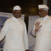 When Real Anna Hazare and Reel Anna Hazare came together | ANNA Photo Gallery