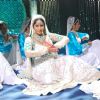 Sangeeta Ghosh performing on ''chilman'' in Bidai - Nataraj Mahotsav