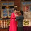 Shah Rukh Khan and Nawazuddin Siddiqui on sets of The Kapil Sharma Show