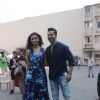 Varun Dhawan and Alia Bhatt snapped at Mehboob Studio