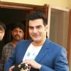 Arbaaz Khan Snapped with a pet dog