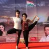 Pink actress Kirti Kulhari performs YOGA