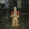 Kangana Ranaut takes a dip in holy Ganga