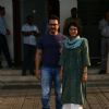 Aamir Khan and Kiran Rao snapped at the airport!
