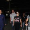 Jacqueline, Sunny and Kiara at the Airport