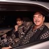 Shatrughan Sinha with wife at the Ittefaq Screening