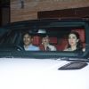 The Kapoor sisters while leaving